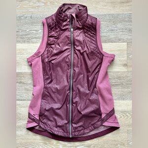 Lululemon Athletica Maroon Running Vest